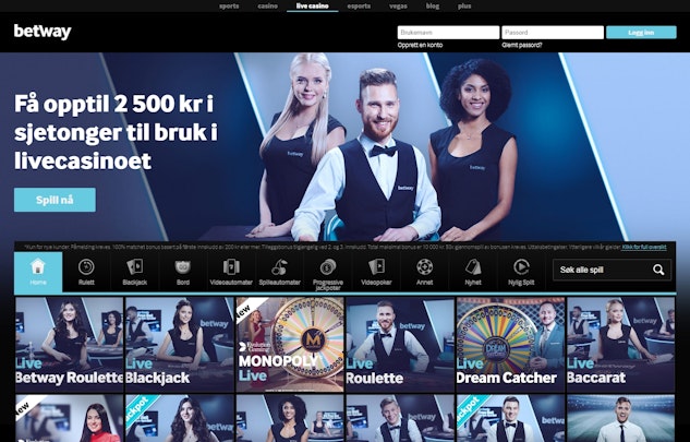 Betway Live Casino