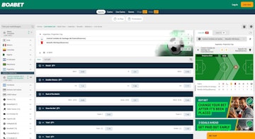 Boabet live betting