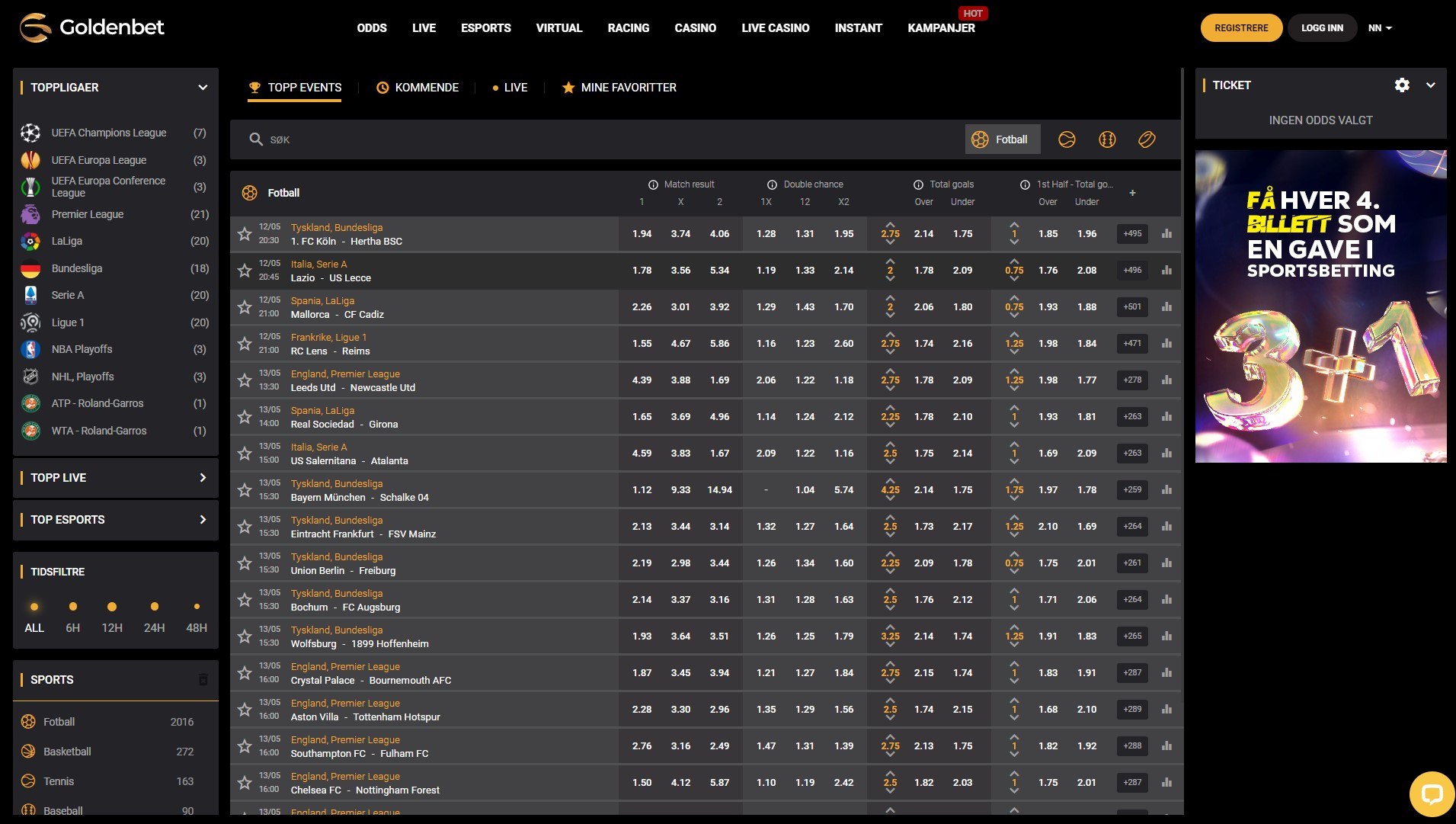 Betting Sider | Beste Bettingsider For Norske Spillere I 2024