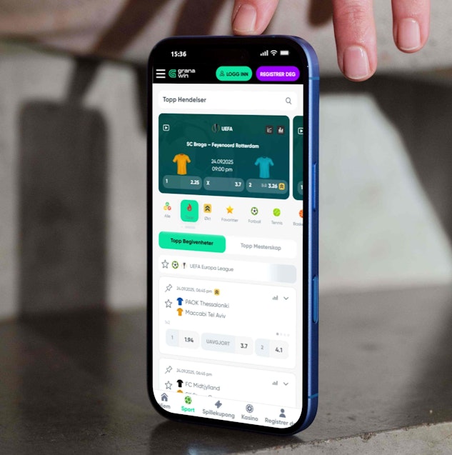Granawin odds mobile mockup