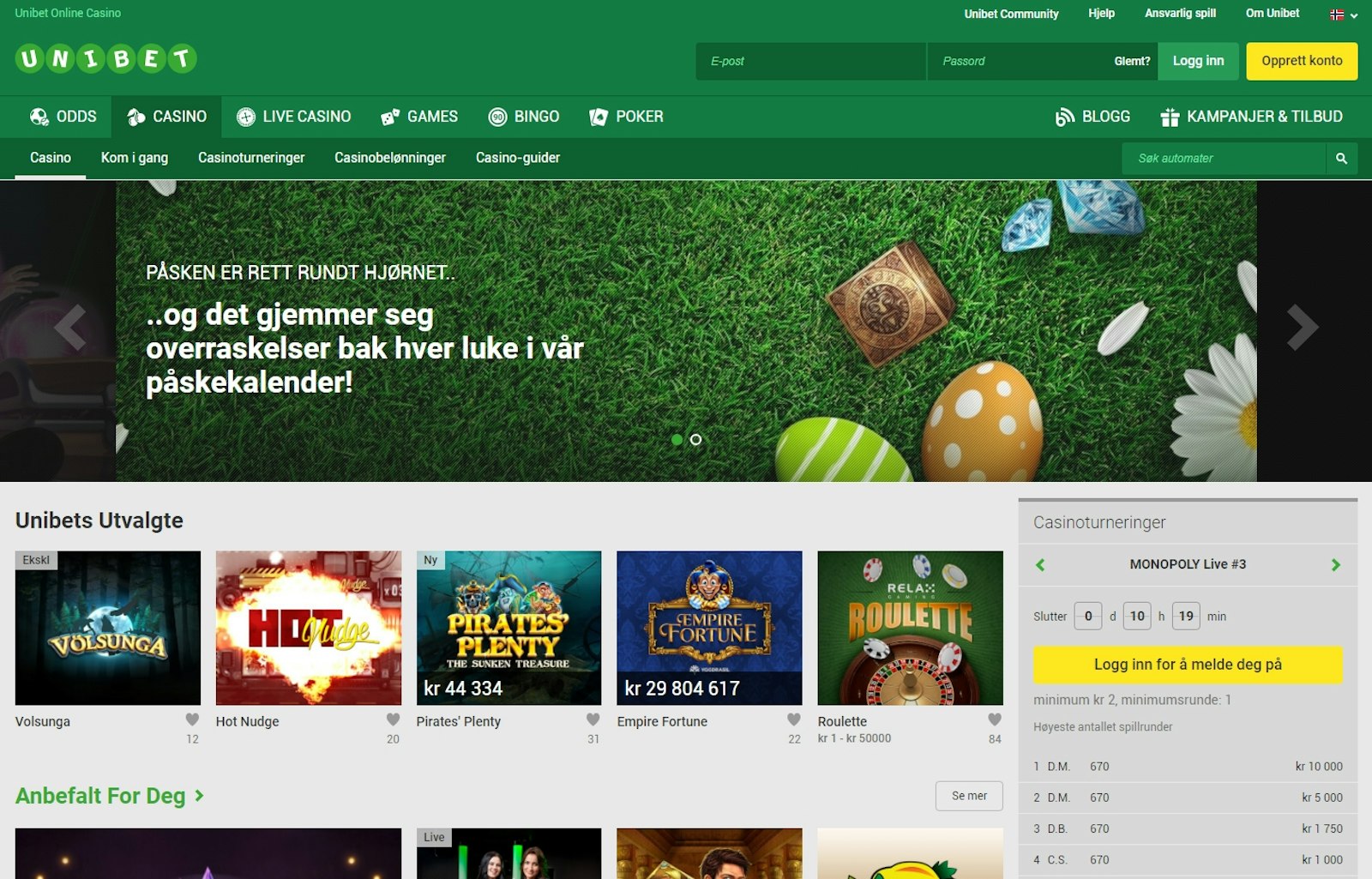 Unibet Casino