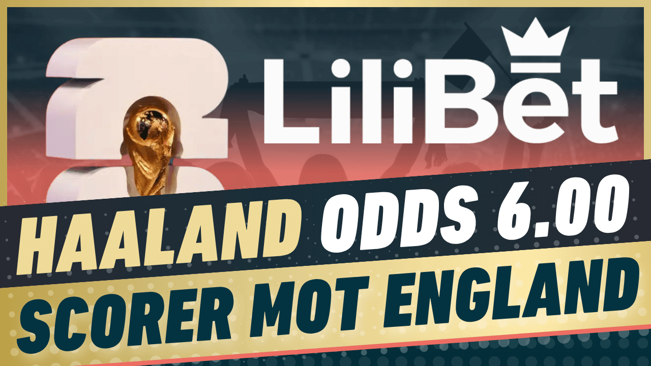 Haaland scorer mot England Lilibet