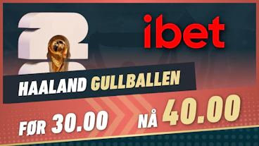 Ibet oddsboost haaland gullballen