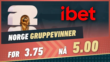 Ibet oddsboost norge gruppevinner