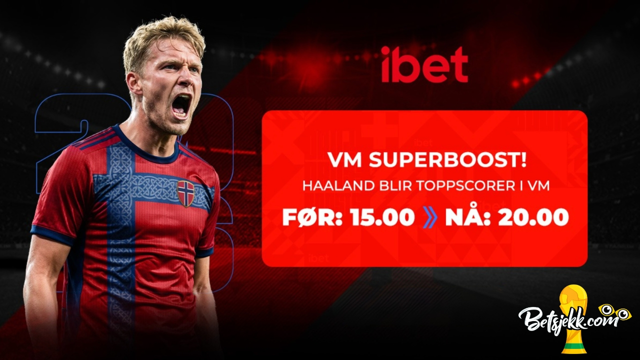 Ibet vm haaland toppscorer