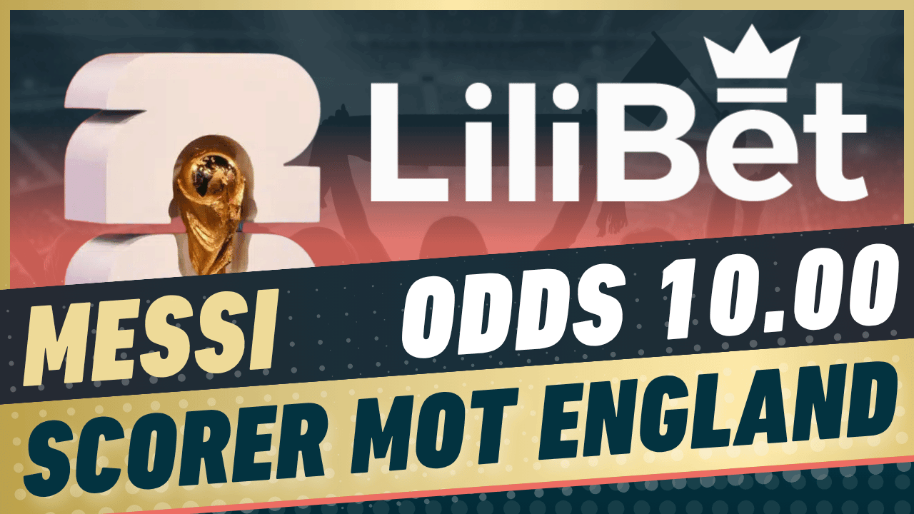 Messi scorer mot england