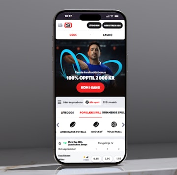 Supabet mobile mockup